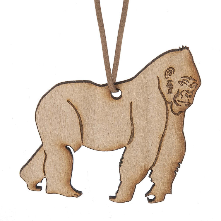 Bungalow Rose Gorilla Hanging Figurine & Reviews Wayfair